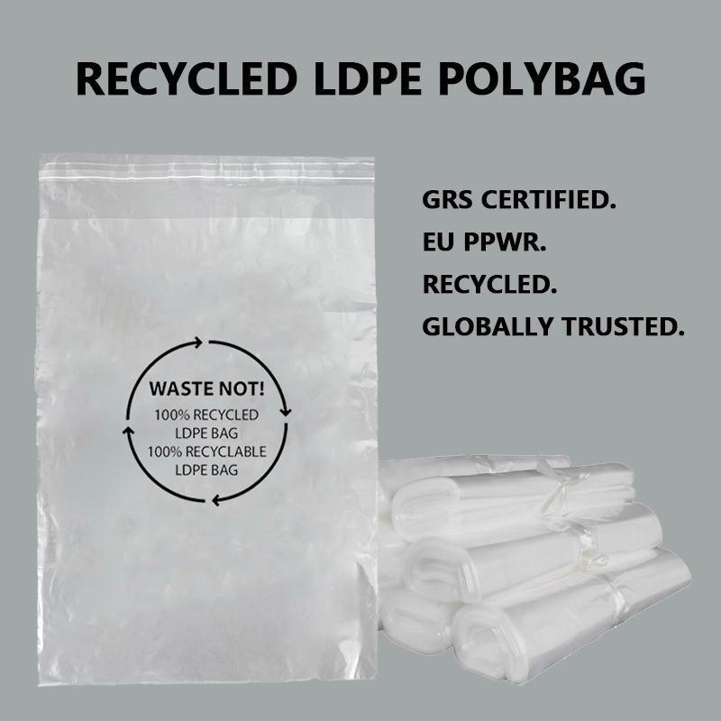 Zeal X ra mắt Túi đóng gói LDPE tái chế được chứng nhận GRS dành cho Bao bì quần áo và bán lẻ bền vững