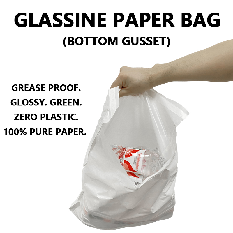 Túi giấy Glassine có đáy tùy chỉnh giúp các thương hiệu chuyển sang bao bì không có nhựa