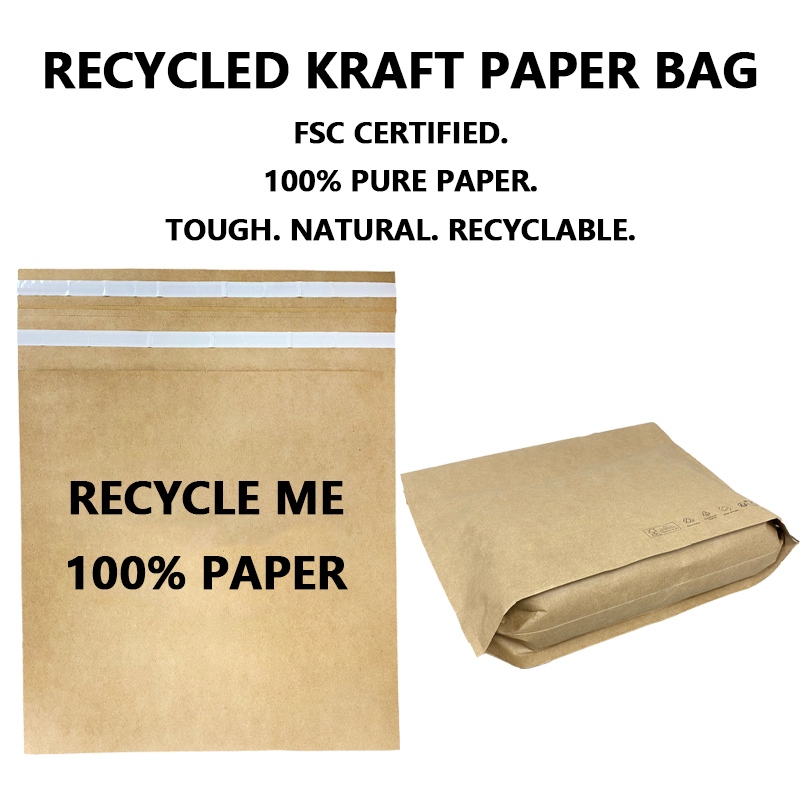 Zeal X ra mắt túi gửi thư bằng giấy kraft tái chế tùy chỉnh để đáp ứng nhu cầu ngày càng tăng về bao bì thương mại điện tử bền vững