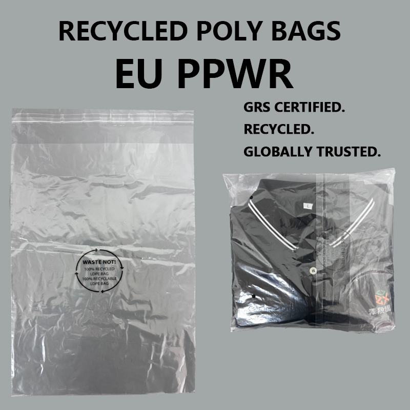 Zeal X ra mắt Túi Poly LDPE tái chế để đóng gói hàng may mặc khi PPWR EU có hiệu lực