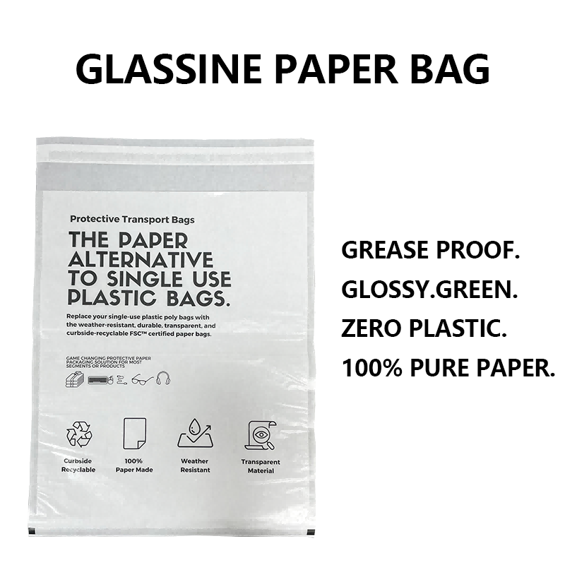 Nhà sản xuất túi giấy Glassine tùy chỉnh | Bao bì trong suốt không có nhựa