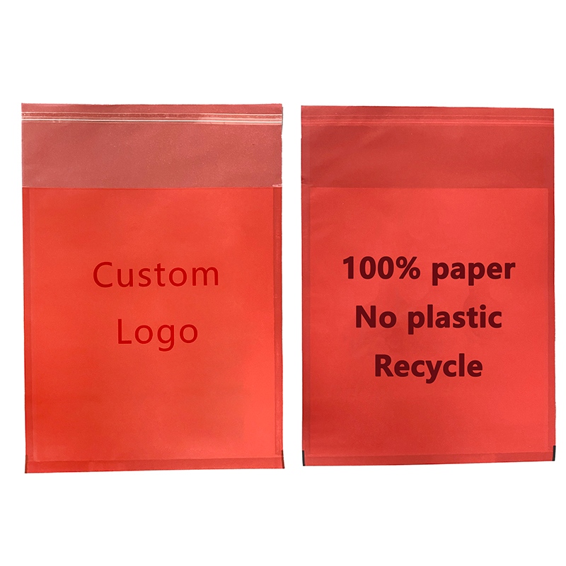 Túi Giấy Glassine Màu Đỏ | Tùy chỉnh màu sắc & in logo | Bao bì thân thiện với môi trường